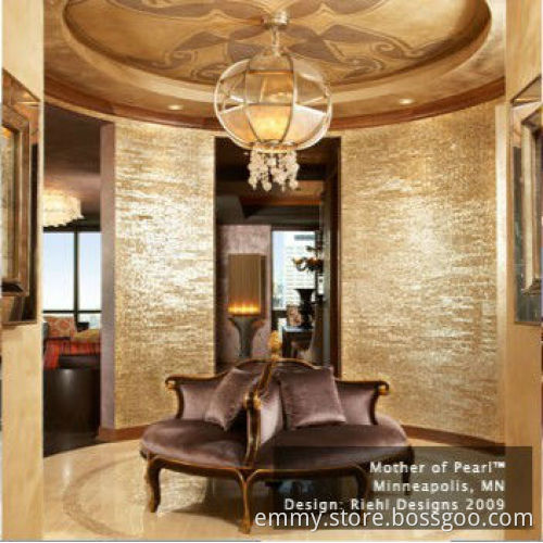 Modest luxury natural capiz mother of pearl oyster mosaic wall tile